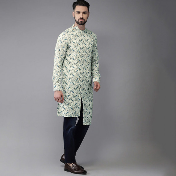 http://43.204.22.136/products/men-sea-green-blue-printed-fusion-straight-kurta