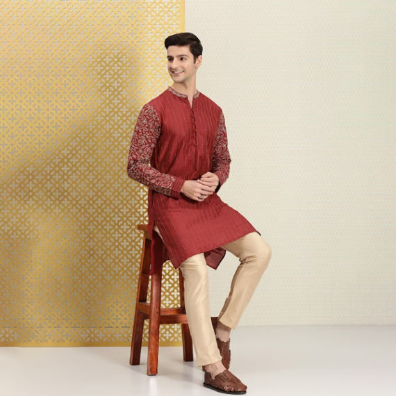 http://43.204.22.136/products/men-red-gold-toned-ethnic-motifs-printed-thread-work-kurta