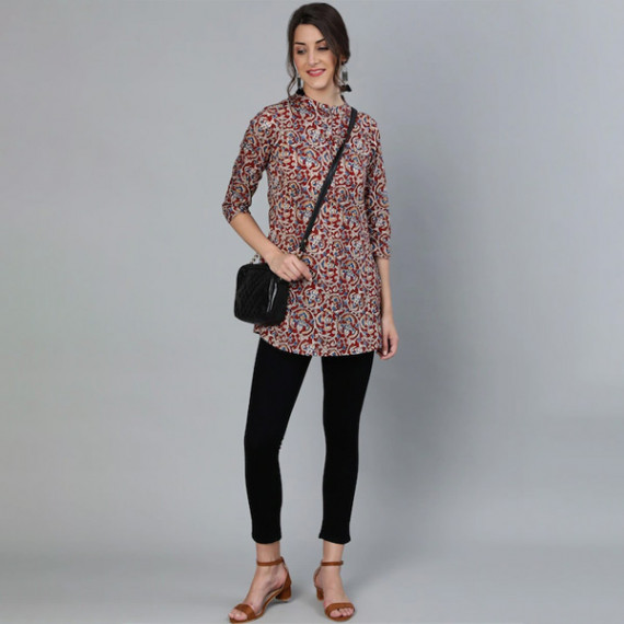 http://43.204.22.136/products/womens-maroon-cream-coloured-printed-tunic