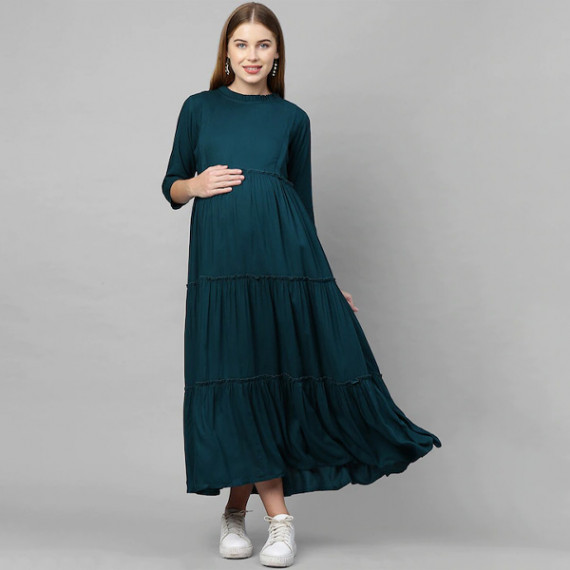 http://43.204.22.136/products/teal-green-maternity-maxi-nursing-dress